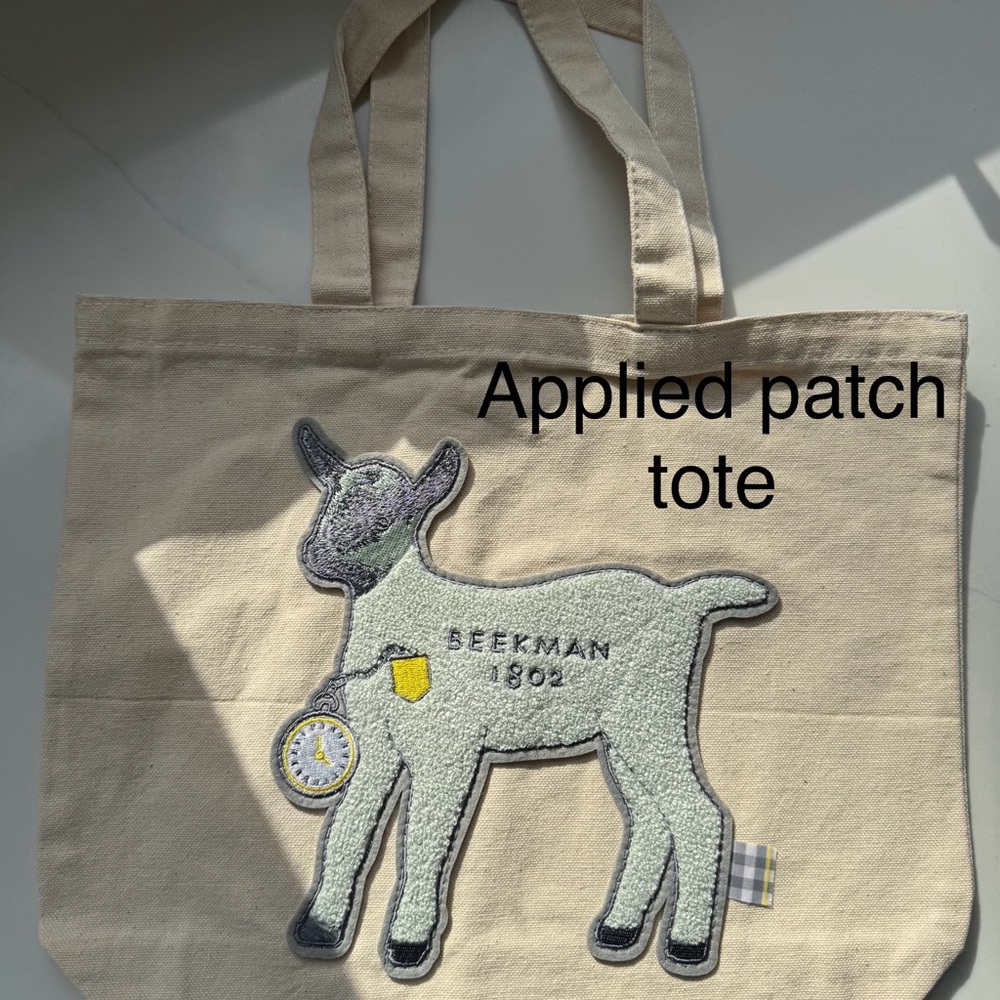 Beekman 1802 Goat Canvas Tote Bag your choice! Brand New - You Choose! - Picture 5 of 5